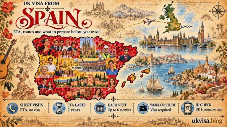 UK Visa from Spain 2026: Fees, ETA Requirements & How to Apply 7 UK Visa from Spain 2026: Fees, ETA Requirements & How to Apply