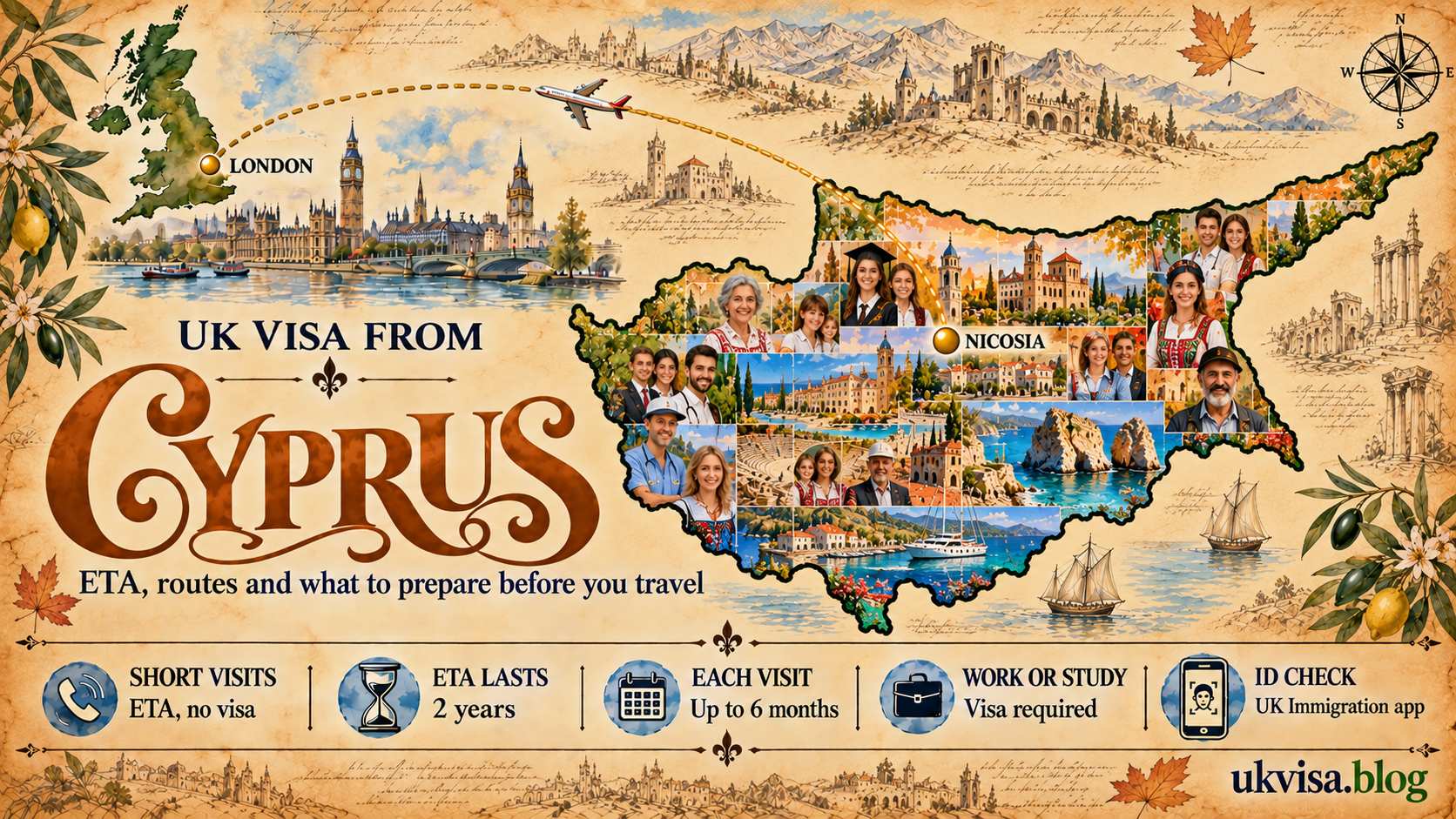 UK Visa from Cyprus 2026: ETA, Fees & Requirements