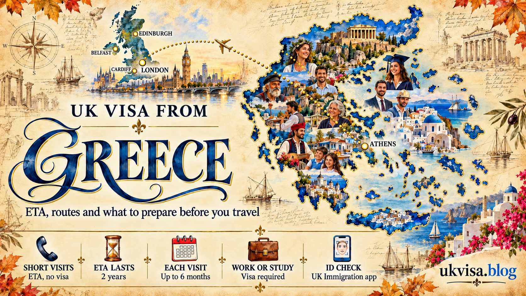 UK Visa from Greece 2026: ETA, Fees & Requirements