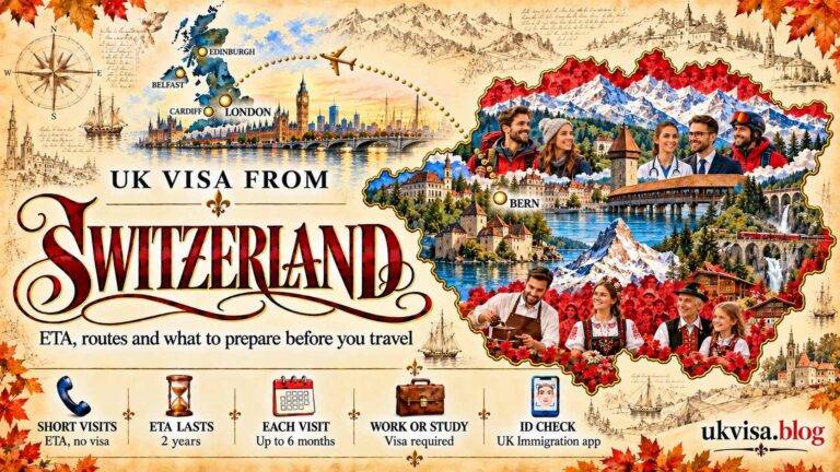 UK Visa from Switzerland 2026: ETA, Fees & Requirements