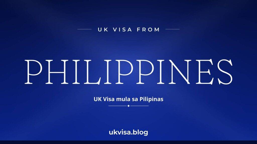 UK Visa Requirements for Philippines 2026: Fees, Show Money & Application