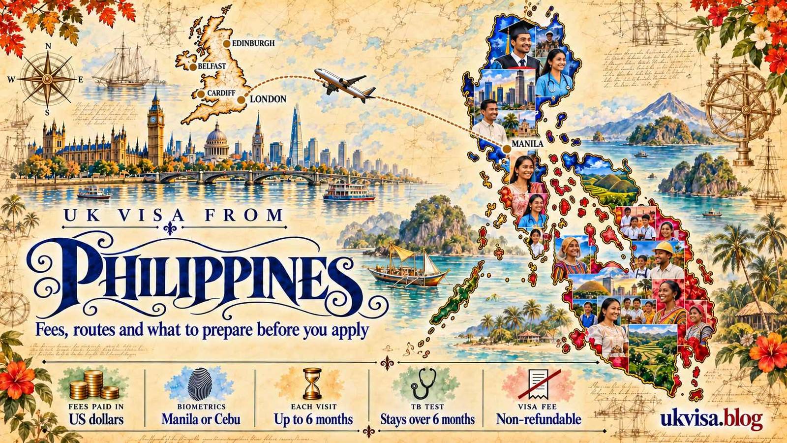 UK Visa Requirements for Philippines 2026: Fees, Show Money & Application