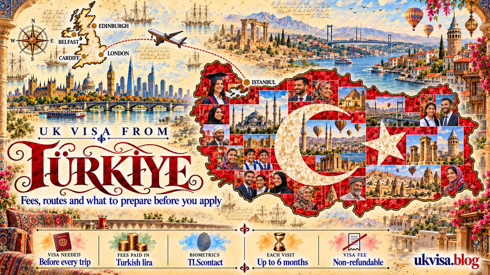 UK Visa Requirements for Turkish Citizens 2026: Fees, Processing Time & Grant Rate