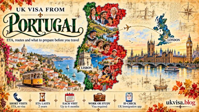 UK Visa from Portugal 2026: ETA Requirements, Fees & Portuguese Passport Entry