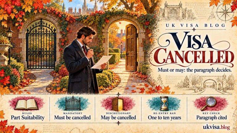 UK Visa Cancelled, Revoked or Curtailed 2026: Complete Guide 2 UK Visa Cancelled, Revoked or Curtailed 2026: Complete Guide