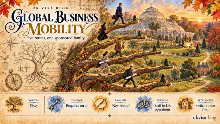 Global Business Mobility Visa UK 2026: All Five Routes Compared 11 Global Business Mobility Visa UK 2026: All Five Routes Compared