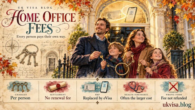 Home Office Fees 2026: ILR, BRP Renewal & UK Citizenship Costs