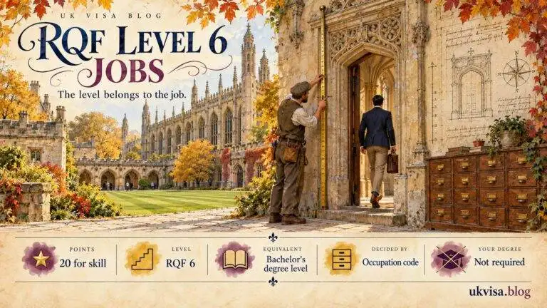 RQF Level 6 Jobs UK 2026: Skilled Worker Visa Eligible Occupations List 2 RQF Level 6 Jobs UK 2026: Skilled Worker Visa Eligible Occupations List
