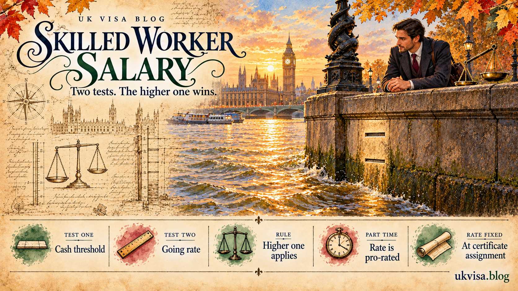 UK Skilled Worker Visa Salary Threshold 2026: Complete Requirements Guide