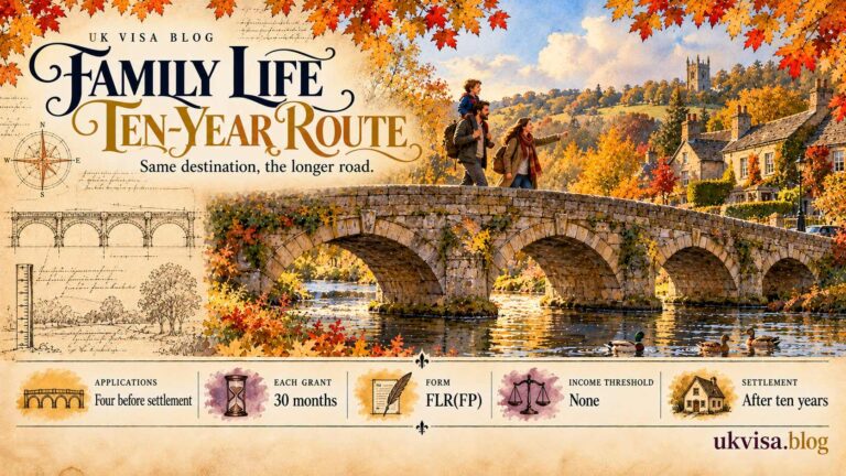 Family Life 10 Year Route UK 2026: Requirements, Fees & ILR Settlement Guide