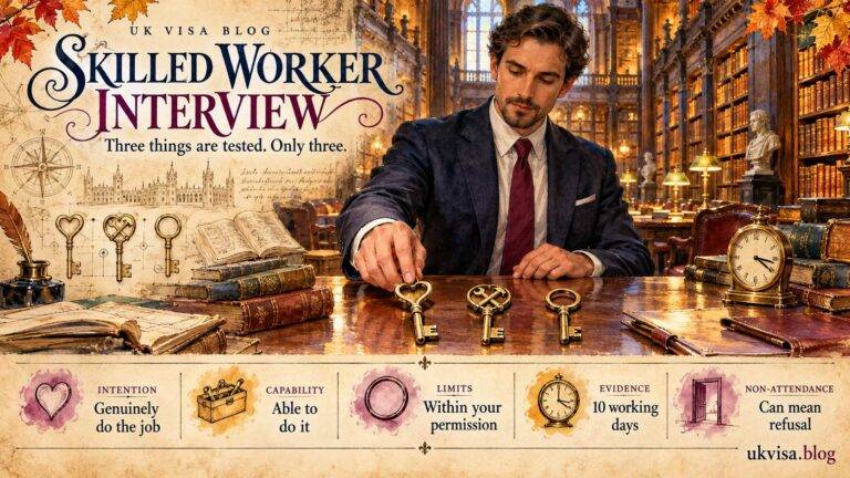 UK Skilled Worker Visa Interview Questions and Answers 2026 3 UK Skilled Worker Visa Interview Questions and Answers 2026
